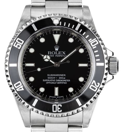 rolex submariner no data 4 scritte